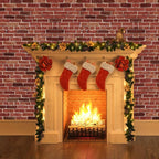 Chuangdi 2pcs 4.5 x 9 Feet Brick Wallpaper Peel and Stick Backdrop Tablecloth - Image 5