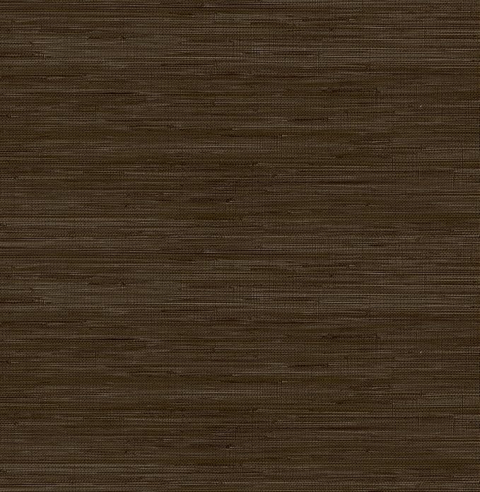 NuWallpaper x Society Social Brown Classic Faux Grasscloth Peel & Stick by NuWallpaper