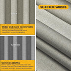 Room Divider Curtain Sets with Flexible Ceiling Track, Privacy Soundproof - Image 5