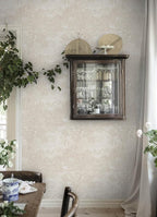 Heroad Peel and Stick Wallpaper Beige Neutral Vintage Forest Animals Floral - Image 9