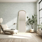 Amiya Grasscloth Grey Wallpaper Peel and Stick Faux Fabric Linen Contact Paper - Image 5