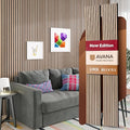 Avana Acoustic Wood Wall Panels – 93.2x11.25 Inch Panels – Fits 94x12 Layout – by AvanaHome