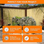 FOREVER BAMBOO Natural Bamboo Fencing Decorative Rolled Fence Panel 0.75 in D x - Image 16