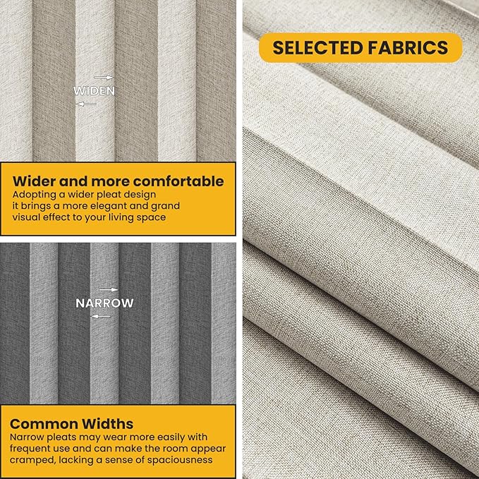 100% Blackout Room Divider Curtains Screen Partitions - Image 6