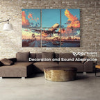 BUBOS 6 Pack Self-Adhesive Acoustic Wall Panels, 70.8" x 47.2" Sound Panels - Image 9