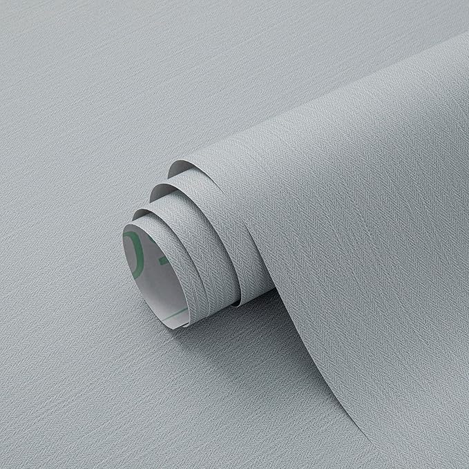 24"x393" Grasscloth Peel and Stick Wallpaper Fabric Textured Contact Paper - Image 6