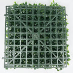 Sunnyglade 12 Pieces 10“x10“ Artificial Boxwood Panels Topiary Hedge Plant - Image 4