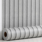 Haimin Wood Grain Slat Wall Panels Peel and Stick Faux Wood Thick Wallpaper by HaiminHomeDecorWallpaper