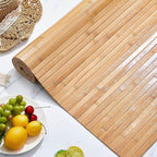 Juexica 2 Pcs Natural Bamboo Wall Panel 12 x 96 Inch Bamboo Covering Renewable - Image 4