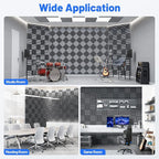 12 Pack Sound Proof Foam Panels - Image 7