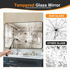 Delma Bathroom Vanity Mirror, High-Definition Bathroom Mirror, Versatile - Image 6