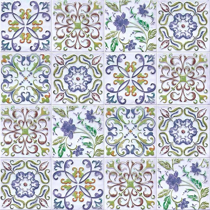 Wudnaye Peel and Stick Backsplash Wallpaper Kitchen Faux Tile Contact Paper by Wudnaye