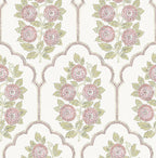 NuWallpaper x Society Social Floral Bazaar Rose Water Peel and Stick Wallpaper by NuWallpaper