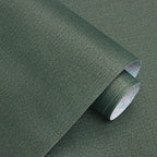 Guvana Grasscloth Peel and Stick Wallpaper Green/Gold Textured Contact Paper by Guvana