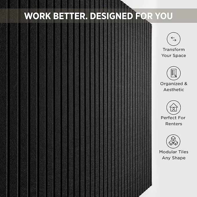 VIVELDA Large Bulletin Board 48"x36" - Image 2
