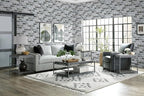 Guvana 17.3"×472.4" Brick Wallpaper Peel and Stick Wallpaper Grey Removable - Image 6