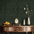 Abyssaly Dark Green Peel and Stick Wallpaper - Image 8