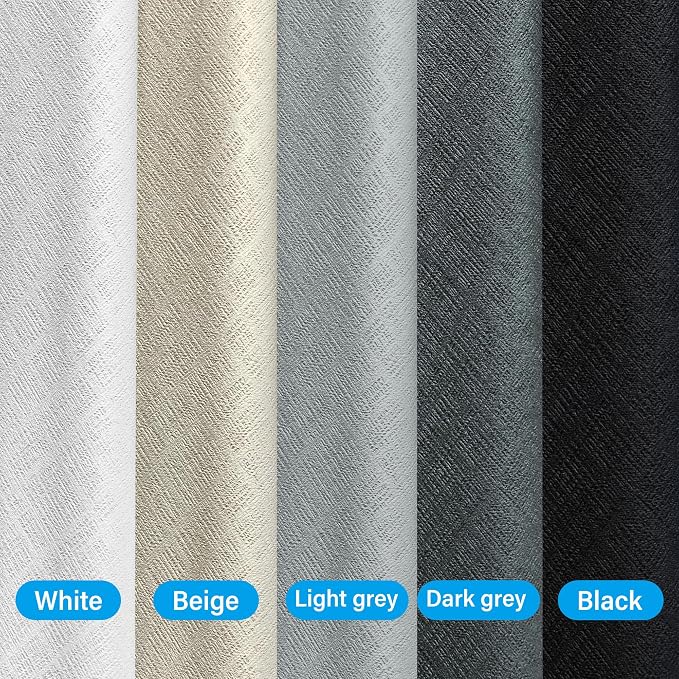 MaKefeile Room Divider Curtains Total Blackout Privacy Curtain Panel Room - Image 4