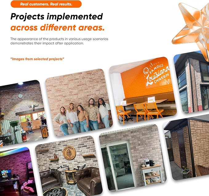 IZODEKOR 3D Wall Panels Brick Effect - Image 11
