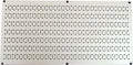 Wall Control Pegboard 16in x 32in Horizontal Beige Metal Pegboard Tool Board by Wall+Control