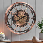 CLXEAST 28 Inch Oversized Large Moving Gear Wall Clock - Image 2