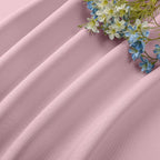 CUCRAF Light Pink Blackout Curtains 63 inch Length 2 Panels Set, Rod Pocket - Image 7
