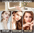 FENNIO Vanity Mirror with Lights 22 Inch- LED Lighted Makeup Mirror, Large - Image 3