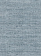 HueBurst Grasscloth Peel and Stick Wallpaper 17.3" x 197" Blue Textured - Image 8