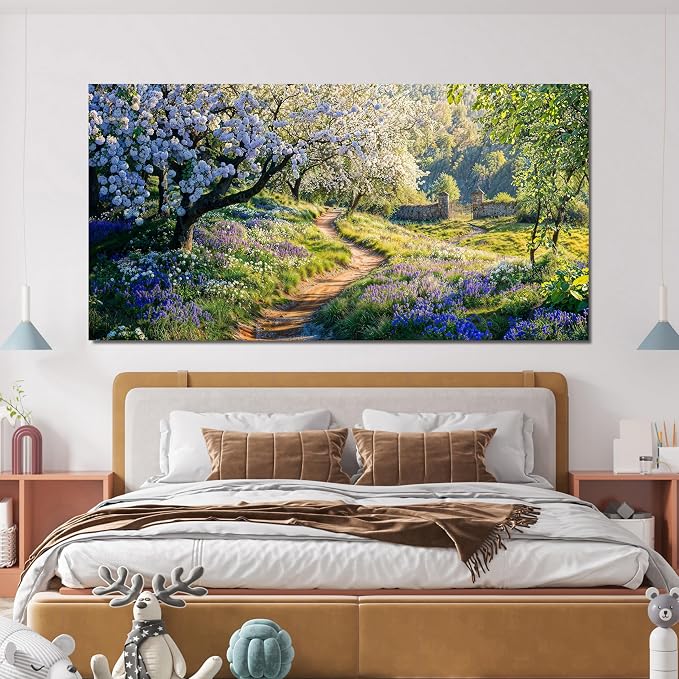 Canvas Wall Art Decor Modern Green Wall Art - Image 2