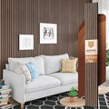 Avana Modern Acoustic Wood Wall Panels – 93.2x11.25 Inch Panels – Fits 94x12 by AvanaHome