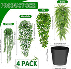 Palonu Artificial Hanging Plants - Image 2