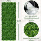 ODTORY Artificial Plants Hedge Wall Panels：40x120 Inch UV-Anti Greenery Boxwood - Image 2