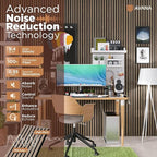 Avana Acoustic Wood Wall Panels –93.2x11.25 Inch Panels – Fits 94x12 Layout – - Image 5
