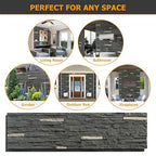 ROOMTEC 1-Pack Faux Stone Wall Covering Panels - Image 6