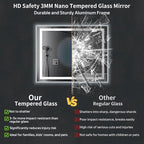 48" x 32" LED Bathroom Mirror - Image 5