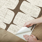 RoomMates RMK12349PL Mid-Century Beads Peel and Stick Wallpaper - Image 3