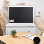 Loddie Doddie Magnetic Chalkboard & Magnet Board - 36 in x 24 in - Image 3