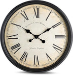 Bernhard Products Large Decorative Wall Clock 20 Inch Silent Non Ticking by BernhardProducts