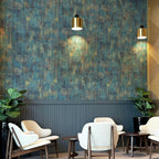 JiffDiff Vintage Metallic Peel and Stick Wallpaper Industrial Metallic Concrete - Image 3
