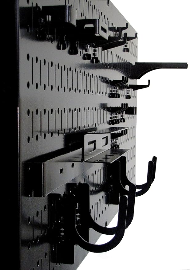 Wall Control Pegboard Rack Horizontal Metal Pegboard Garage Tool Storage Pack - Image 7