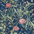 Floral Peel and Stick Wallpaper Bird and Floral Contact Paper 16.9inch x by lenify