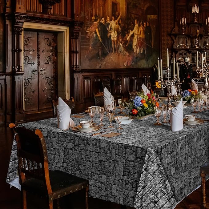 Kochorie 100 Ft x 54 Inch Stone Wall Tablecloth Roll - Image 5