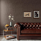 Abyssaly Brown Peel and Stick Wallpaper Vintage Embossed Floral Contact Paper - Image 9