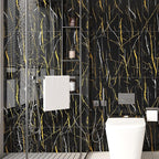 Haimin Wall Panels Peel and Stick 10 Pieces 23.6x11.8in Black Lightweight - Image 6