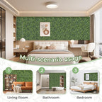 Artificial Grass Wall Panel Screen: 10"x10" 12P UV-Anti Faux Boxwood Panels - Image 5