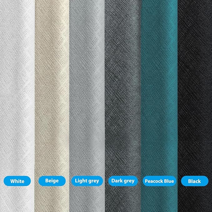 MaKefeile Room Divider Curtains Total Blackout Privacy Curtain Panel Room - Image 5