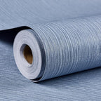 Haimin Grasscloth Wallpaper Textured 24in X 393in Fabric Contact Paper Grey - Image 9
