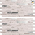 Peel and Stick Backsplash Tile Waterproof Removable PVC Wall Sticker 3D Faux by KOYNSLE