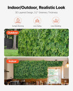 VEVOR Artificial Plant Wall, Sun Protection Greenery Backdrop Privacy Hedge - Image 5