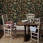 Erfoni 17.3" x 394" Bird Floral Peel and Stick Wallpaper Vintage Contact Paper - Image 3